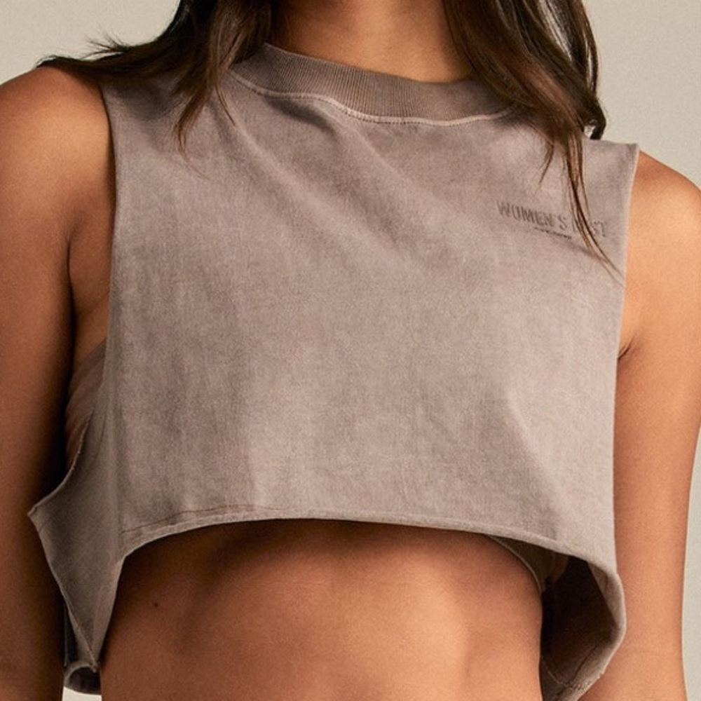 Women's Best Comfort Cropped Muscle Tank Top